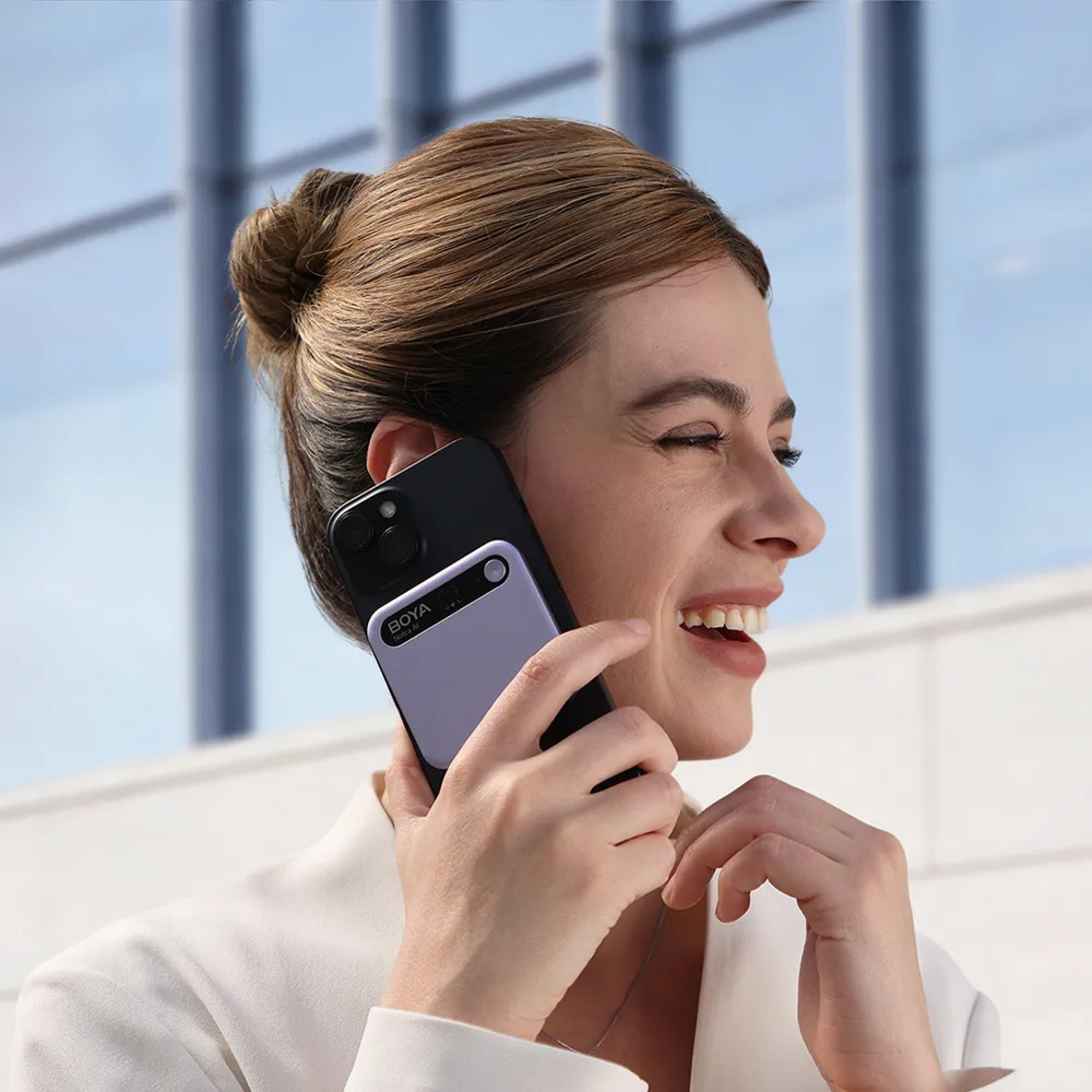 AI-диктофон для встреч BOYA Notra AI